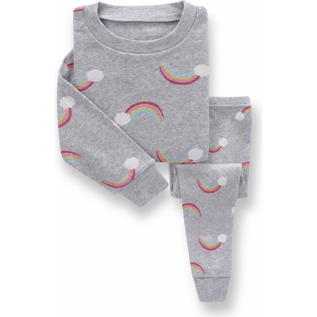 Two Piece Pajamas, Rainbows - Pajamas - 1