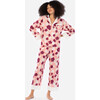 Women's Karleigh PJ Set, Shadow Blossom Salmon Rose Multi - Pajamas - 2
