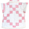 Kids 8y Shearling Quilt Gilet, Pink Nine Patch - Vests - 2