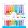 Confetti Stamp Double-Ended Markers - Arts & Crafts - 1 - thumbnail