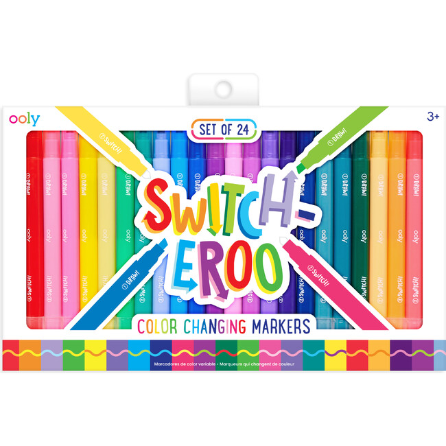 Switcheroo Color Changing Markers, 24 Pack