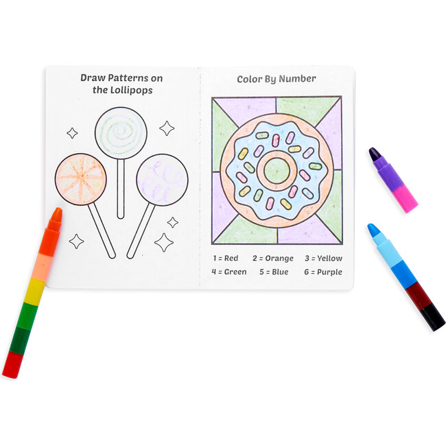 Mini Traveler Coloring & Activity Kit, Sugar Joy - Arts & Crafts - 2