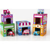 Nested Toy & Car Set, Rainbow Town - Transportation - 2