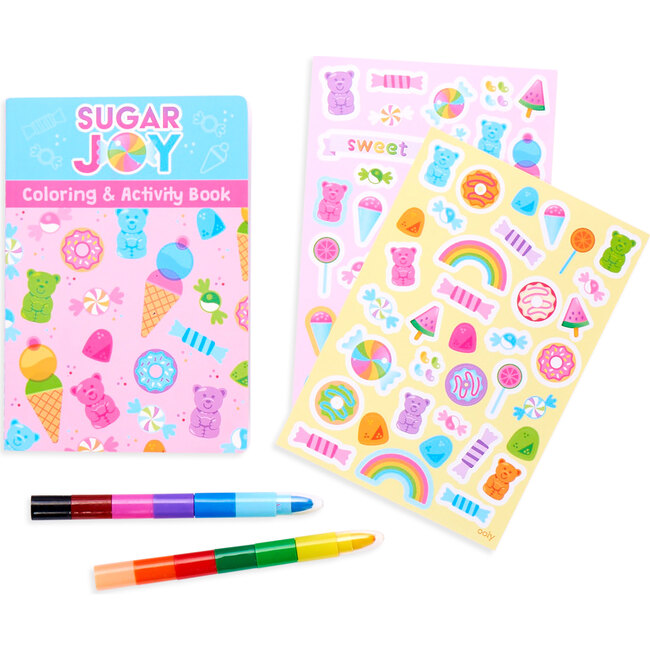 Mini Traveler Coloring & Activity Kit, Sugar Joy - Arts & Crafts - 3