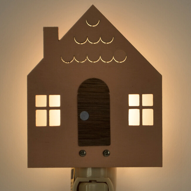 Handpainted Plug-In Nightlight, Cottage - Lighting - 2