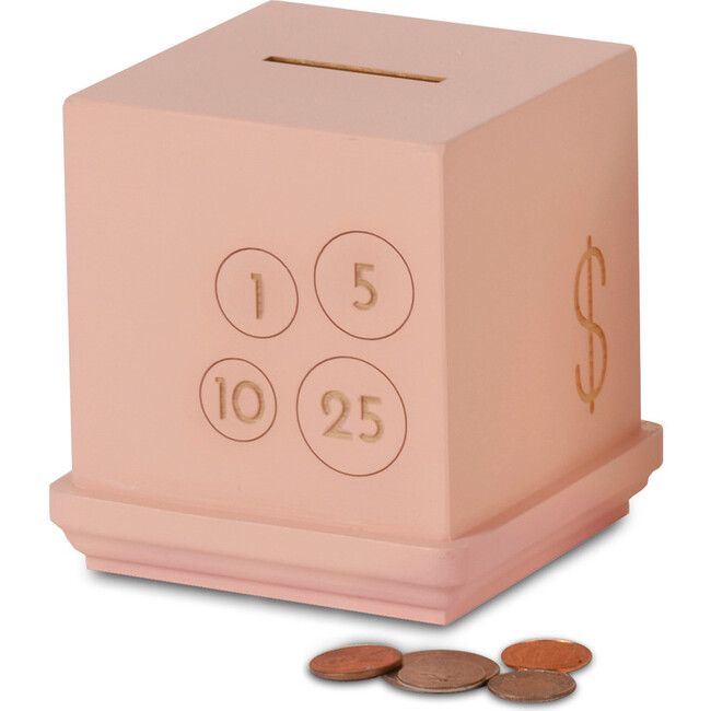 Modern Cents Bank, Pink