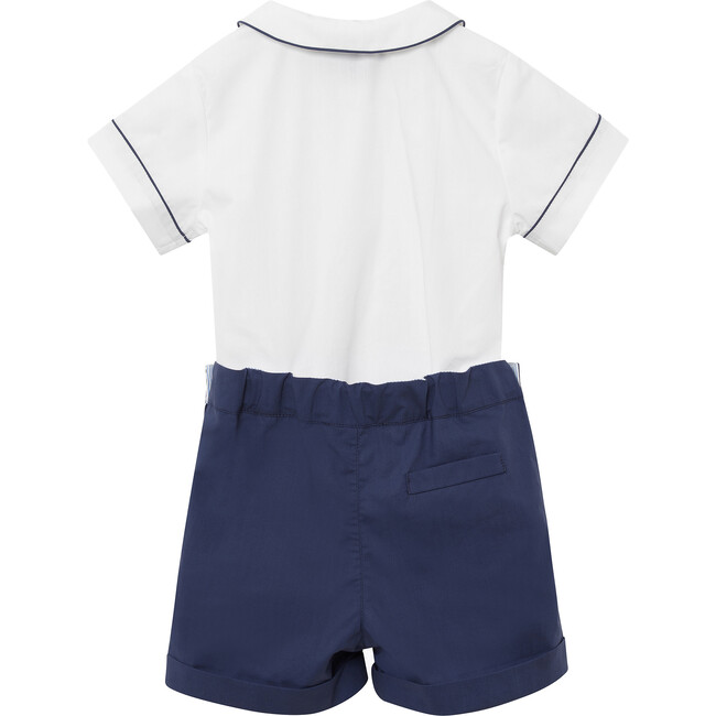 Little Rupert Set, French Navy & White