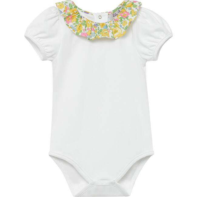 Liberty Print Little Betsy Willow Body, Yellow Betsy - Onesies - 1