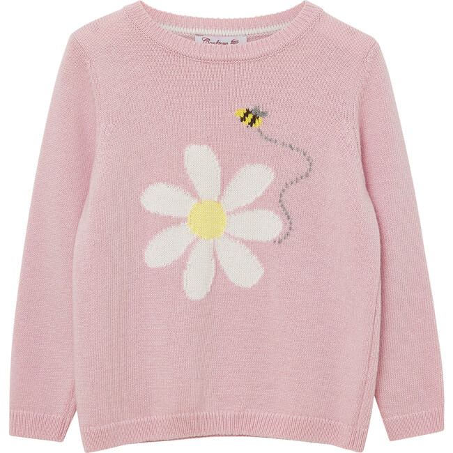 Daisy & Bee Jumper, Pale Pink - Jumpers - 1