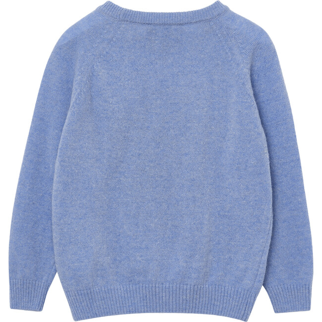 Augustus Jumper, Mid Blue - Jumpers - 2