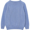 Augustus Jumper, Mid Blue - Jumpers - 2 - thumbnail