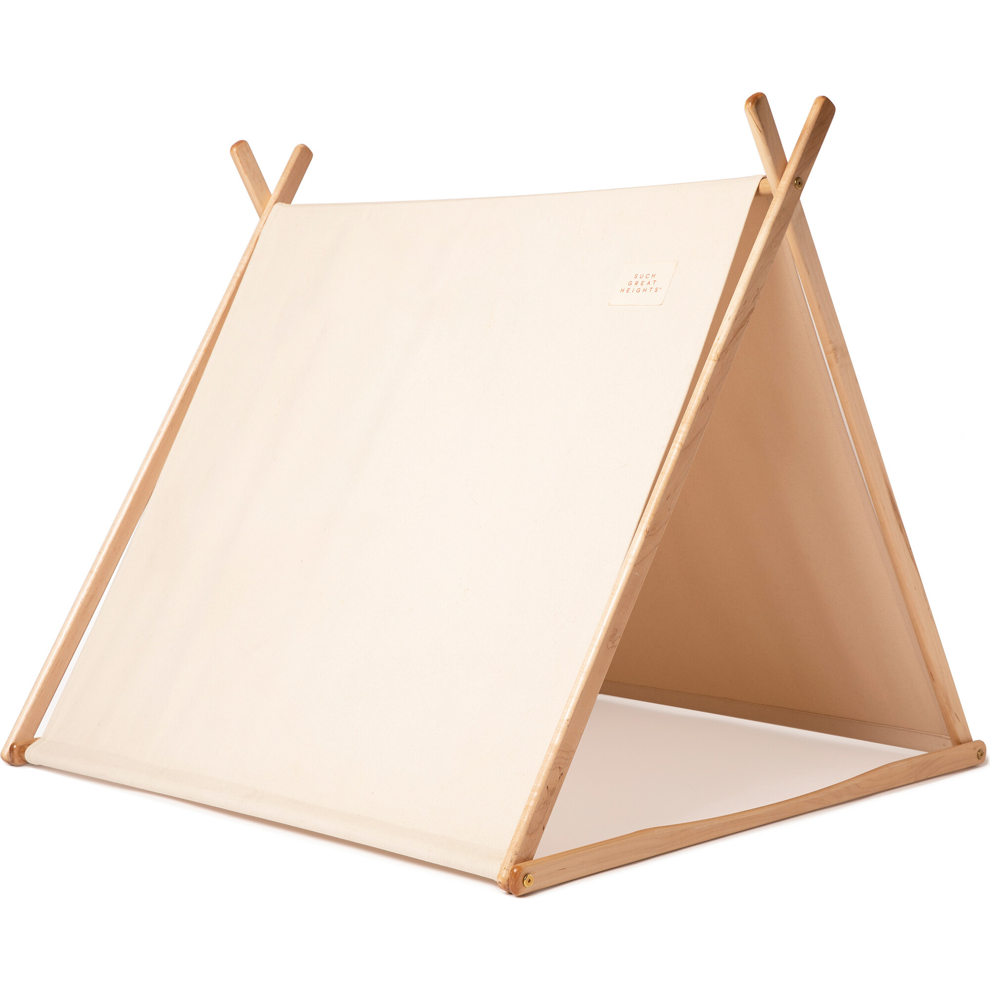 Wonder Tent & Clothing Rack Conversion Set, Natural - Play Tents - 1