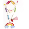 Rainbow Bead Necklace - Necklaces - 1 - thumbnail