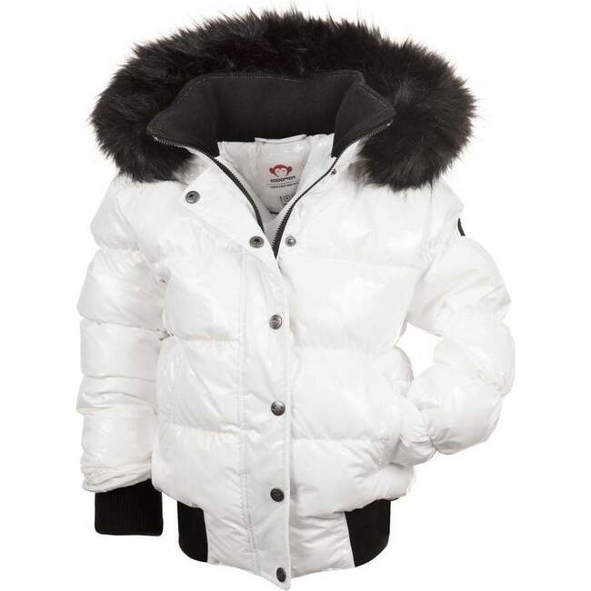 Kyla Puffer Coat, White