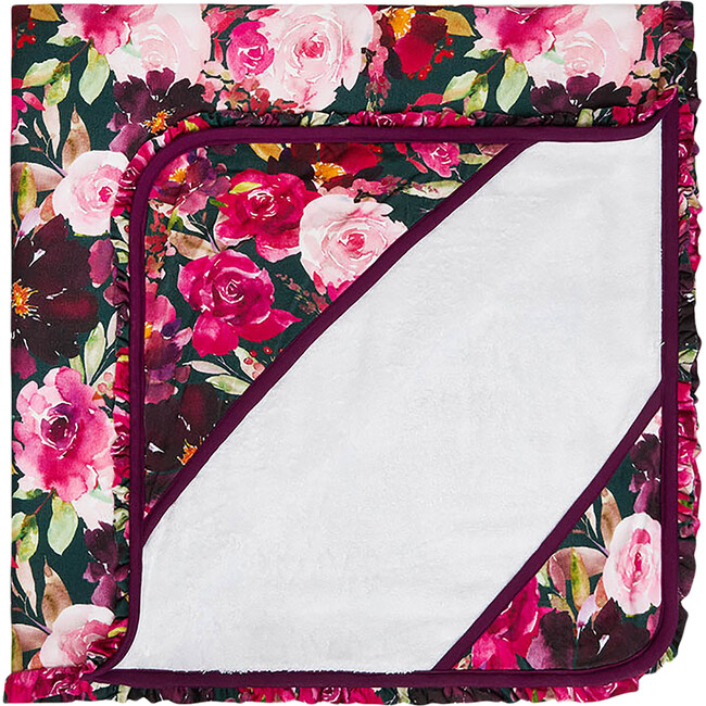 Ruffled Hooded Towel, Zelda - Towels - 1