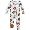 Footie Zippered One Piece, Field Day - Onesies - 2