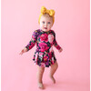 Long Sleeve Basic Twirl Skirt Bodysuit, Zelda - Onesies - 2