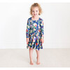 Long Sleeve Basic Twirl Dress, Carmen - Dresses - 2