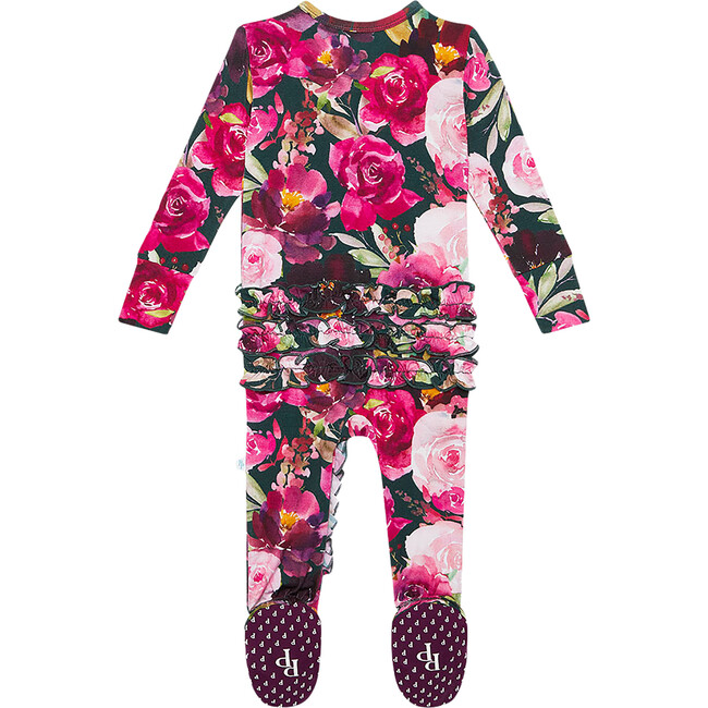 Footie Ruffled Zippered One Piece, Zelda - Onesies - 5
