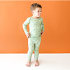 Long Sleeve Basic Pajama, Desean - Pajamas - 2
