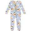 Footie Ruffled Zippered One Piece, Marshal - Onesies - 1 - thumbnail