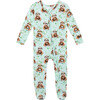 Footie Zippered One Piece, Normandie - Onesies - 1 - thumbnail