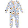 Footie Ruffled Zippered One Piece, Marshal - Onesies - 2