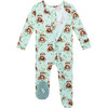 Footie Zippered One Piece, Normandie - Onesies - 2