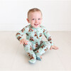 Footie Zippered One Piece, Normandie - Onesies - 3