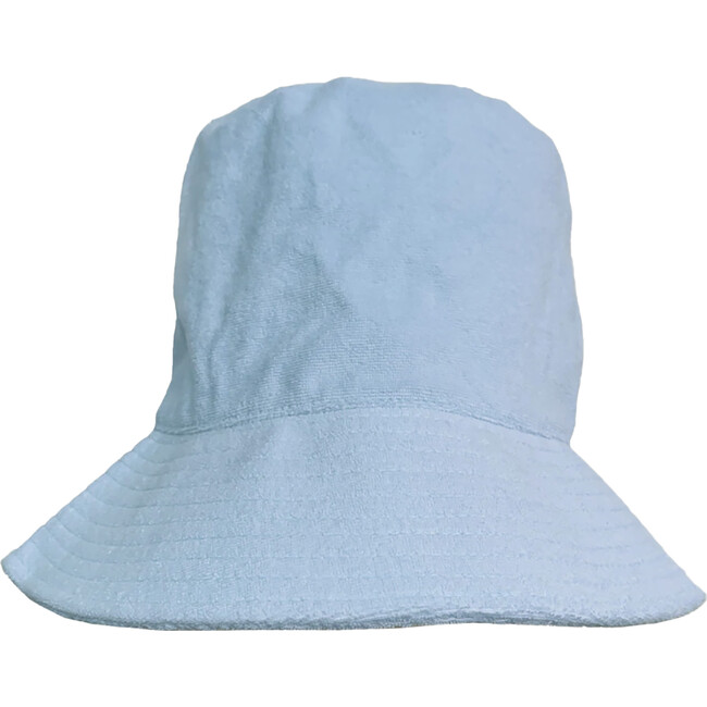 Women's Terry Bucket Hat, Light Blue