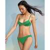 Women's Matrix Bikini Top, Green - Two Pieces - 2