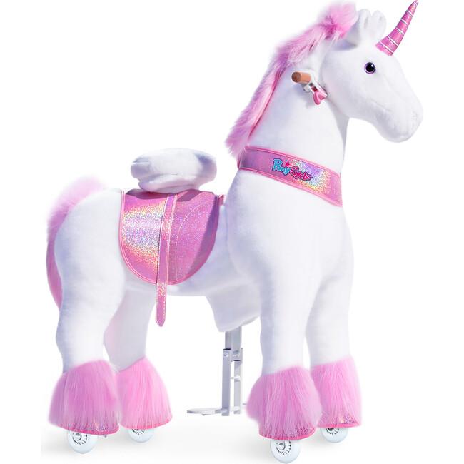 Pink Unicorn, Large - Ride-On - 1