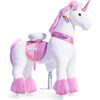 Pink Unicorn, Large - Ride-On - 1 - thumbnail