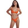 Women's Como Top, Papaya - Two Pieces - 2