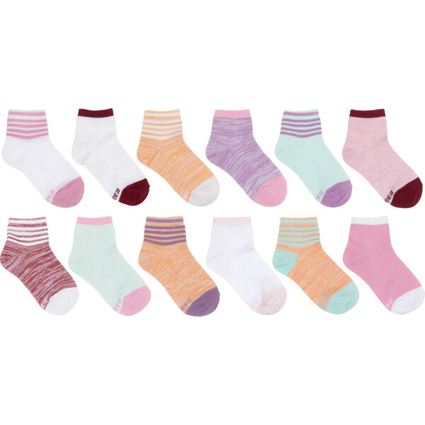 Free Run Socks 12 Pack, Pastel - Robeez Tights & Socks | Maisonette