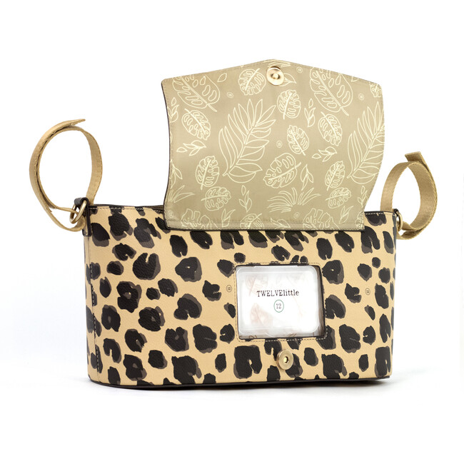 Peek A Boo Stroller Caddy, Leopard - Diaper Bags - 4