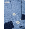 Women's Fluffy Cardigan, Pastel blue - Cardigans - 5 - thumbnail