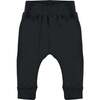 Cotton Pants, Black - Pants - 1 - thumbnail