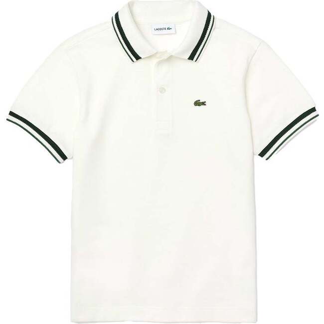 Manches Cortes Polo, White - Polo Shirts - 1
