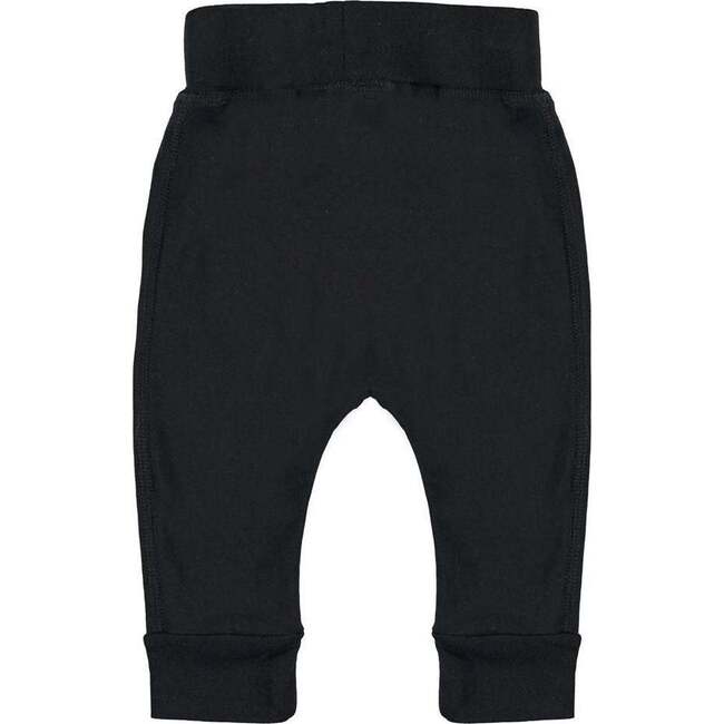 Cotton Pants, Black - Pants - 2