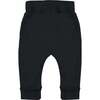Cotton Pants, Black - Pants - 2