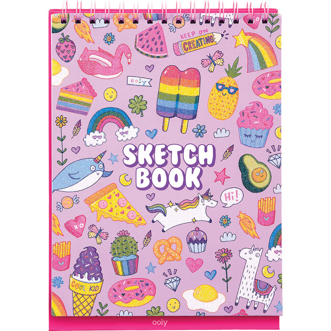 Sketch & Show Standing Sketchbook, Cute Doodle World