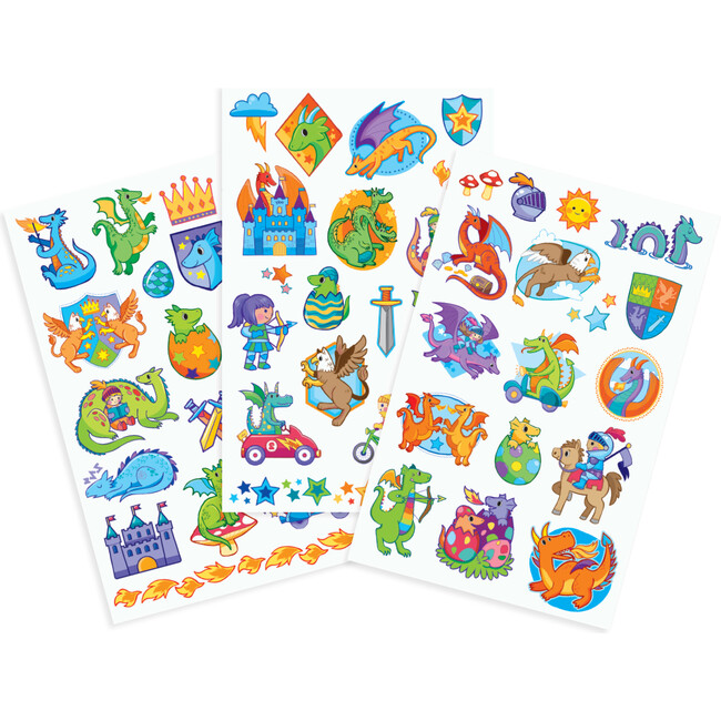 Tattoo Palooza, Knights & Dragons - Arts & Crafts - 3