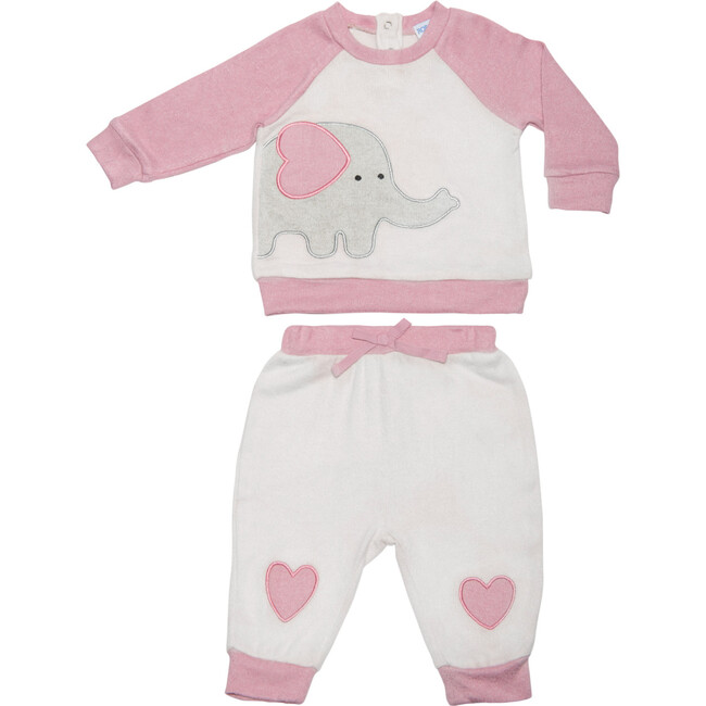 Luxe Lounge 2 Piece Set, Pink Elephant
