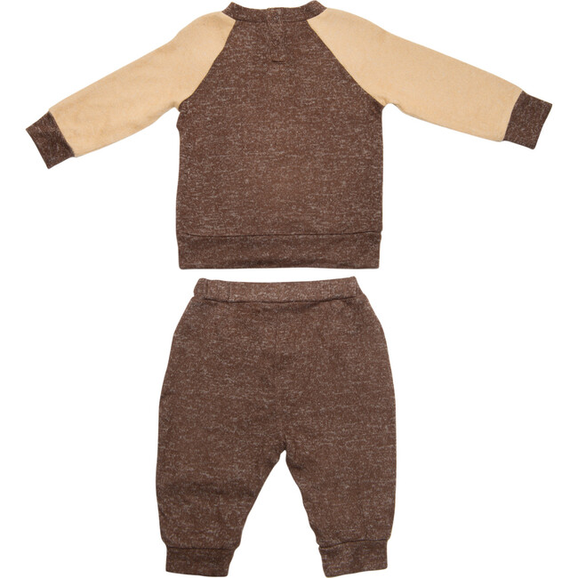 Luxe Lounge 2 Piece Set, Brown Bear - Loungewear - 3