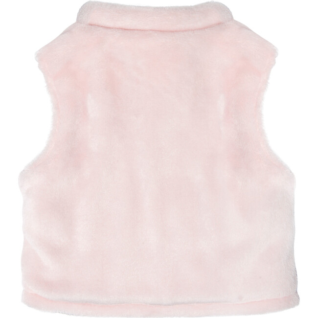 Reversible Minky Vest, Silver - Vests - 5