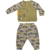 Luxe Lounge 2 Piece Set, Camo - Loungewear - 1 - thumbnail