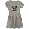Living the Fairytale Dress, Light Grey - Dresses - 1 - thumbnail