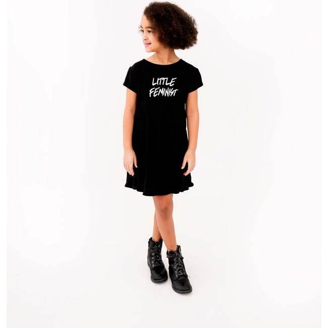 Little Feminist Dress, Black
