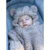 Teddy Bunting Bébé, Oatmeal - Rompers - 2
